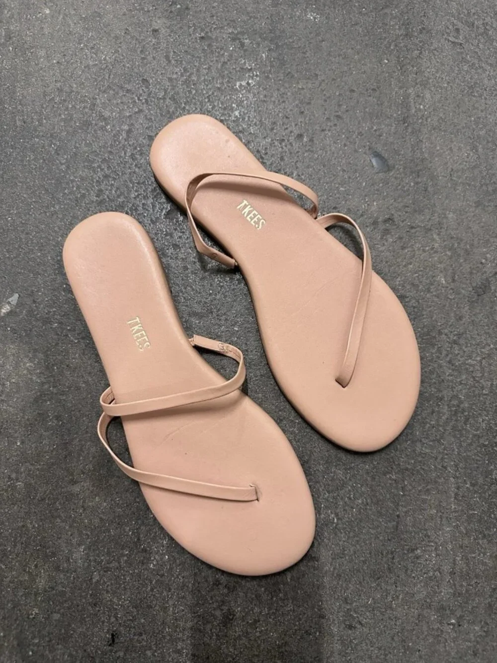 TKEES Sarit Sandals Nude Beige - Picture 3 of 6